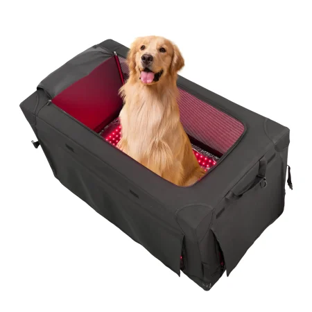 BE700 犬猫兼用 レッドライトケアマット ペット用ヒーリングマット